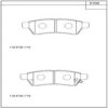 ASIMCO KD1526 Brake Pad Set, disc brake